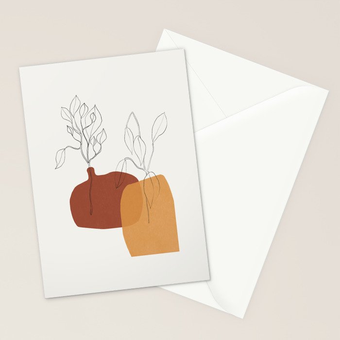 Vases Home Plants Stationery Card Gallery Image 2