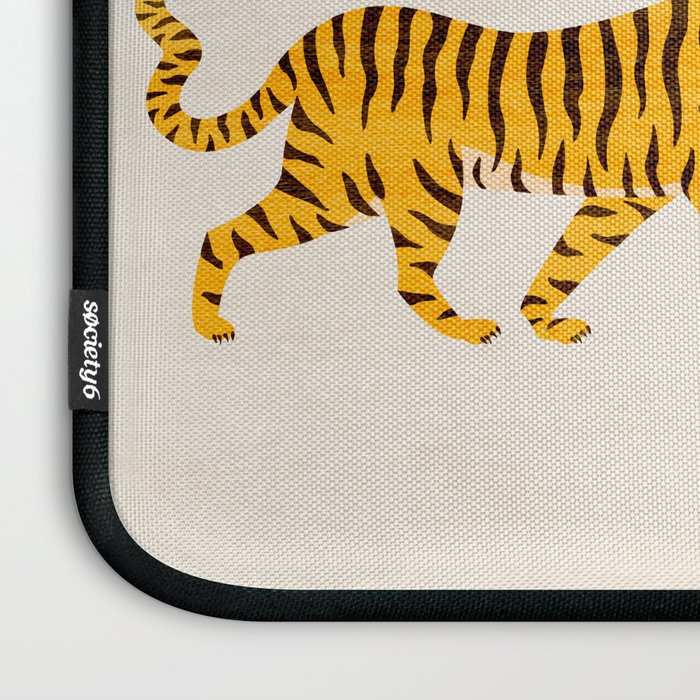 Fierce: Golden Tiger Edition Laptop Sleeve Gallery Image 3