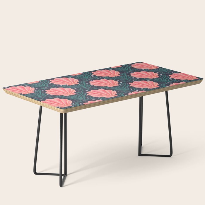 Seashell - pink and blue Coffee Table Gallery Image 1