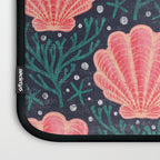 Seashell - pink and blue Laptop Sleeve Gallery Image 3