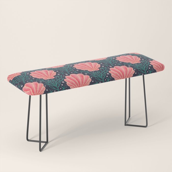 Seashell - pink and blue Bench Gallery Image 1
