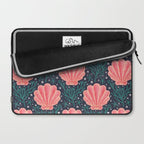 Seashell - pink and blue Laptop Sleeve Gallery Image 2