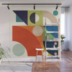 Roud Flow No 1 Wall Mural Gallery Image 1