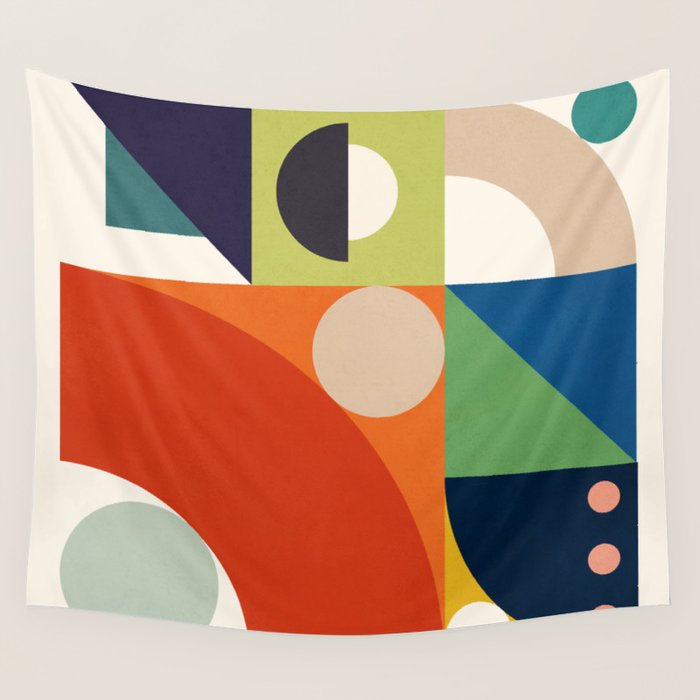 Roud Flow No 1 Wall Tapestry Gallery Image 4