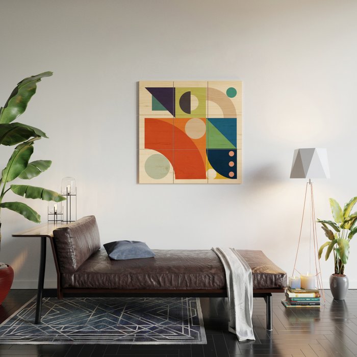 Roud Flow No 1 Wood Wall Art Gallery Image 2
