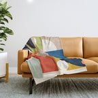 Roud Flow No 1 Throw Blanket Gallery Image 1