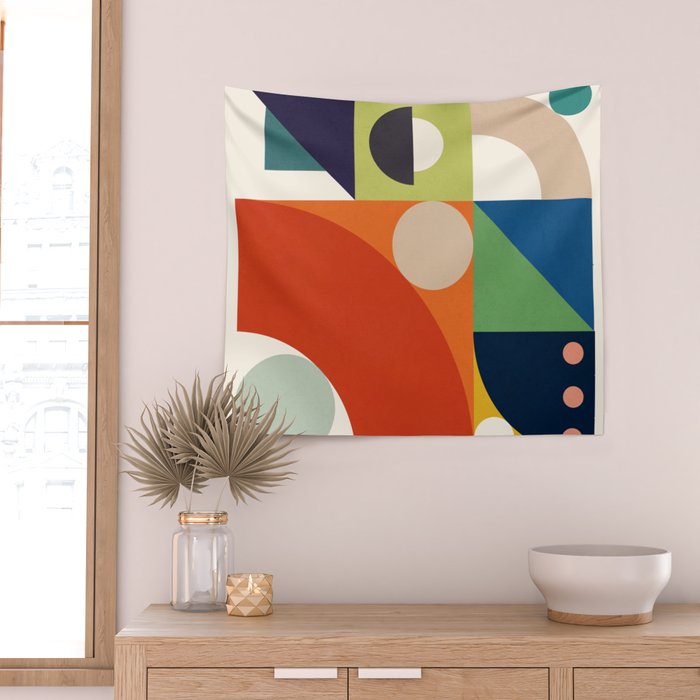 Roud Flow No 1 Wall Tapestry Gallery Image 2