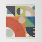 Roud Flow No 1 Throw Blanket Gallery Image 2