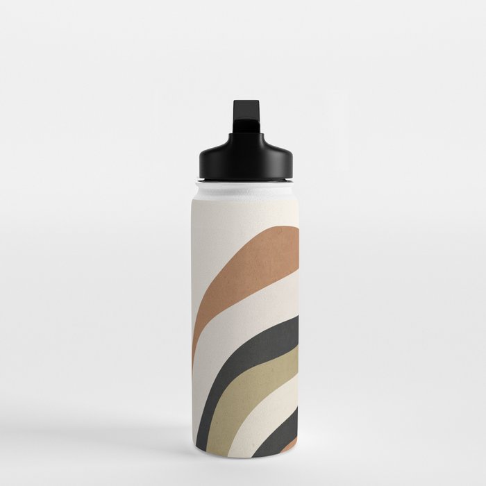 Abstract Art Rainbow 3 Water Bottle Gallery Image 3