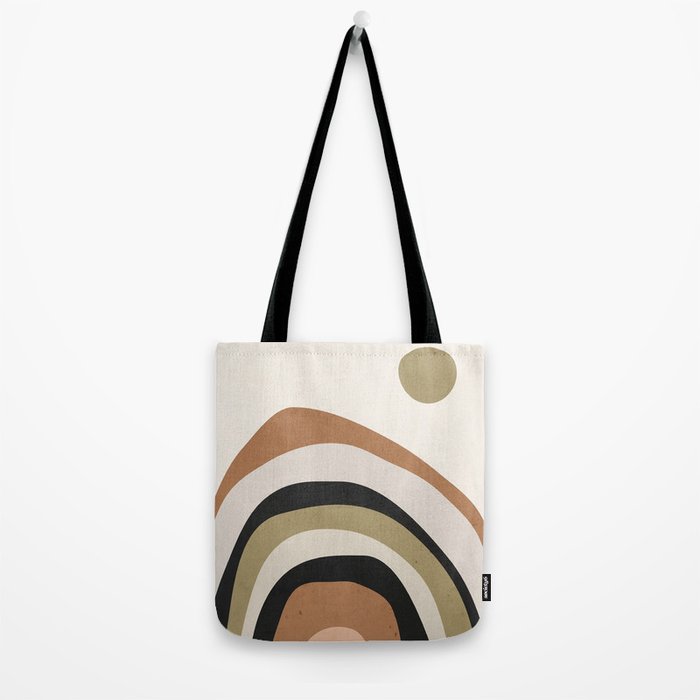 Abstract Art Rainbow 3 Tote Bag Gallery Image 2