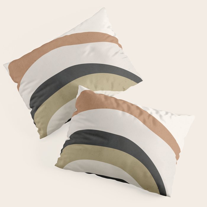 Abstract Art Rainbow 3 Pillow Sham Gallery Image 1