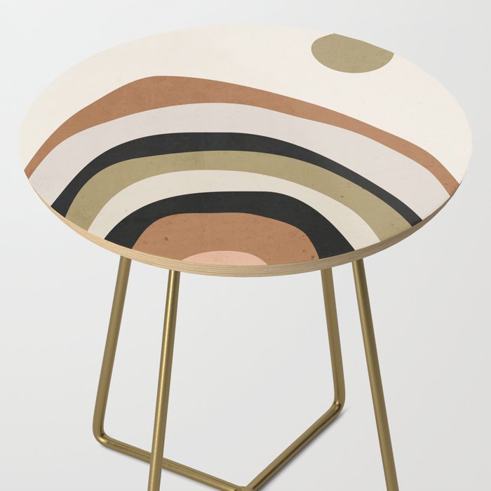 Abstract Art Rainbow 3 Side Table Gallery Image 2