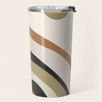 Abstract Art Rainbow 3 Travel Mug Gallery Image 2