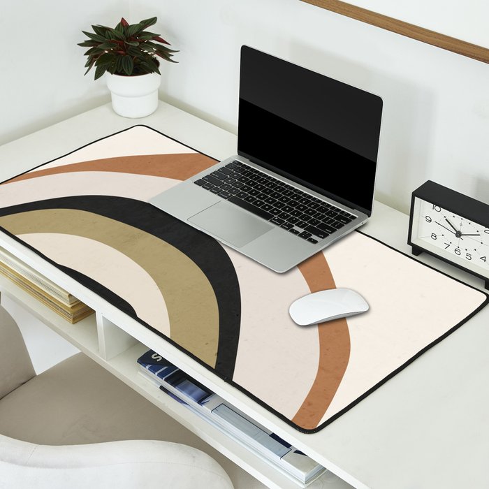 Abstract Art Rainbow 3 Desk Mat Gallery Image 2