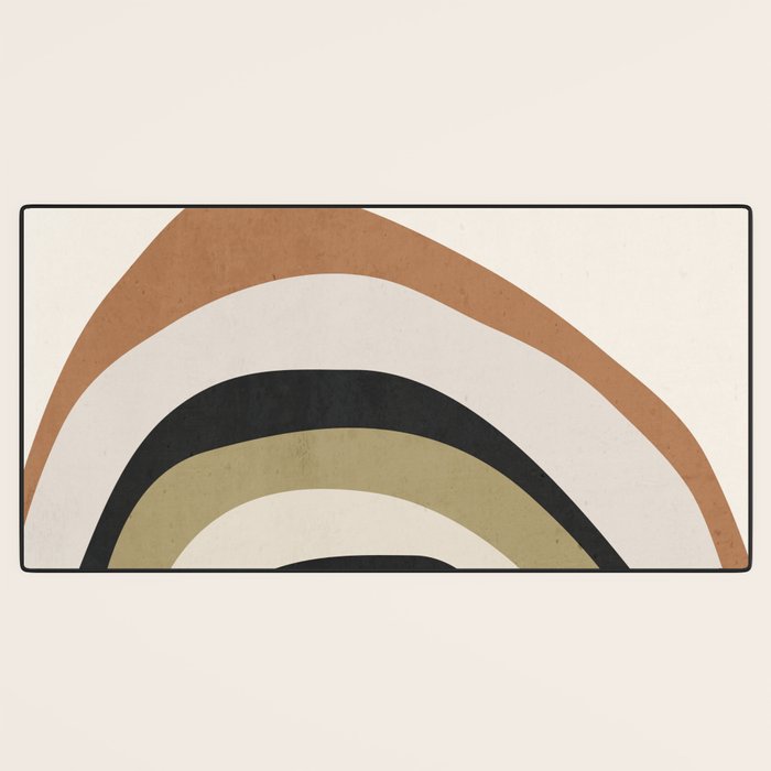 Abstract Art Rainbow 3 Desk Mat Gallery Image 3