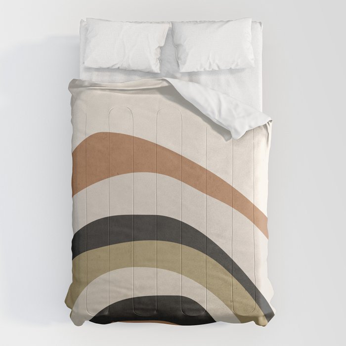 Abstract Art Rainbow 3 Comforter Gallery Image 6