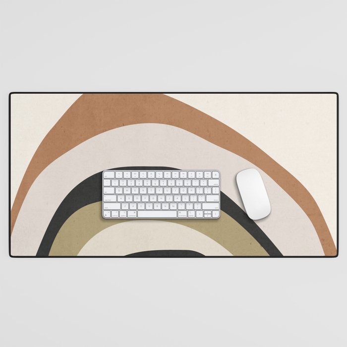 Abstract Art Rainbow 3 Desk Mat Gallery Image 1