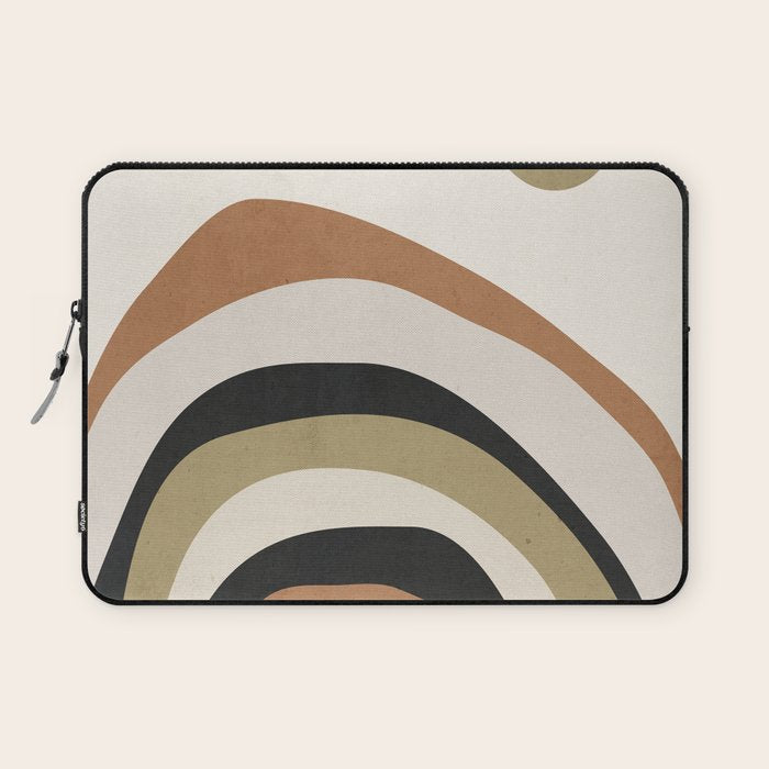 Abstract Art Rainbow 3 Laptop Sleeve Gallery Image 1