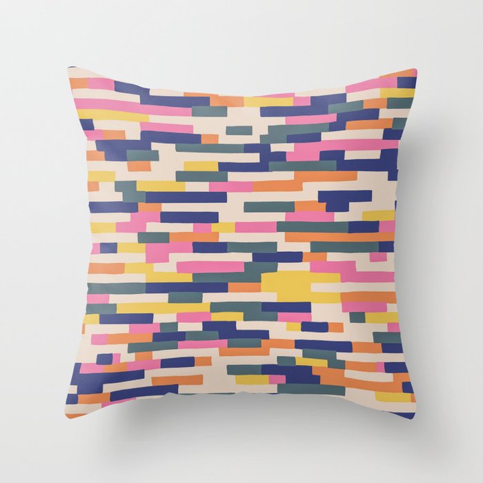 Bricks #1 Throw Pillow Gallery Image 1