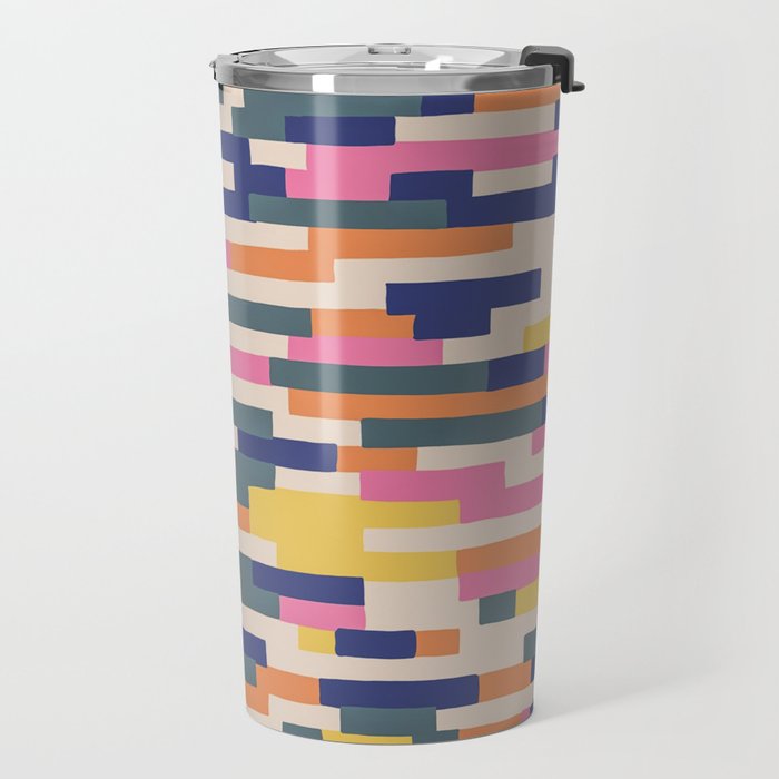 Bricks #1 Travel Mug Gallery Image 2