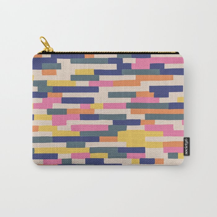 Bricks #1 Carry All Pouch Gallery Image 1