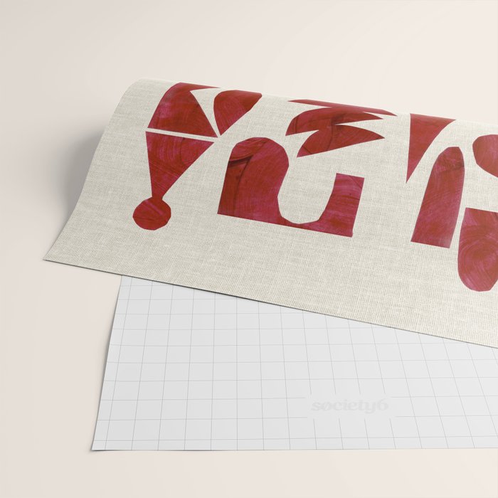 Crimson Ascend Wrapping Paper Gallery Image 2