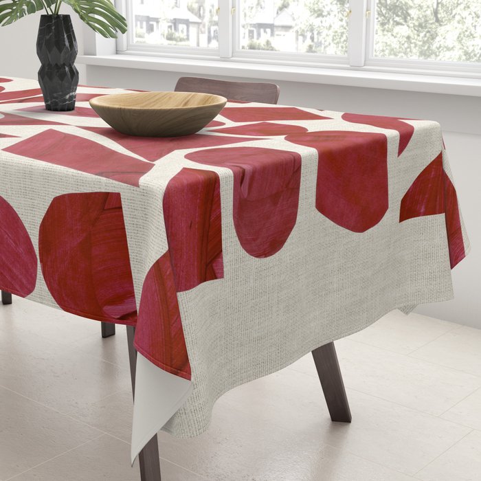 Crimson Ascend Tablecloth Gallery Image 3