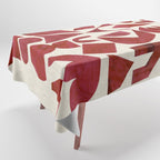 Crimson Ascend Tablecloth Gallery Image 1