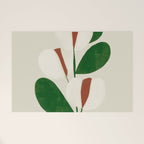Winter Petals Welcome Mat Gallery Image 1