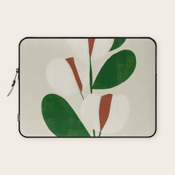 Winter Petals Laptop Sleeve Gallery Image 1