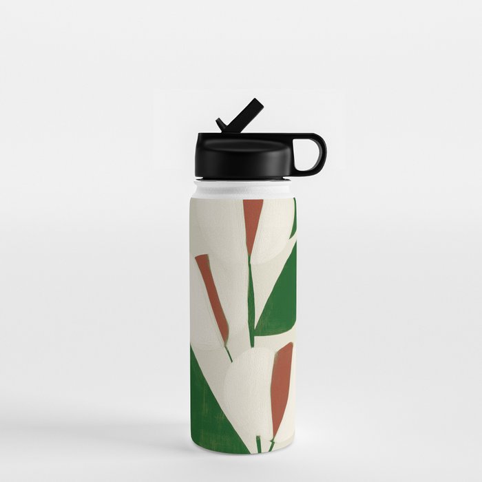 Winter Petals Water Bottle Gallery Image 1