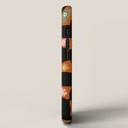 Retro floral check 1 iPhone Case Gallery Image 2