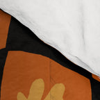 Retro floral check 1 Comforter Gallery Image 4