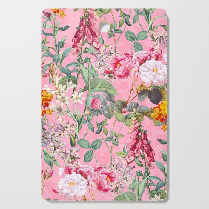 Chintzy Florals IV Cutting Board Gallery Image 1