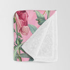 Chintzy Florals IV Throw Blanket Gallery Image 3