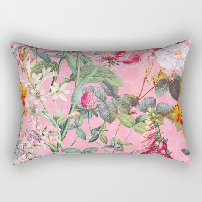 Chintzy Florals IV Rectangular Pillow Gallery Image 2