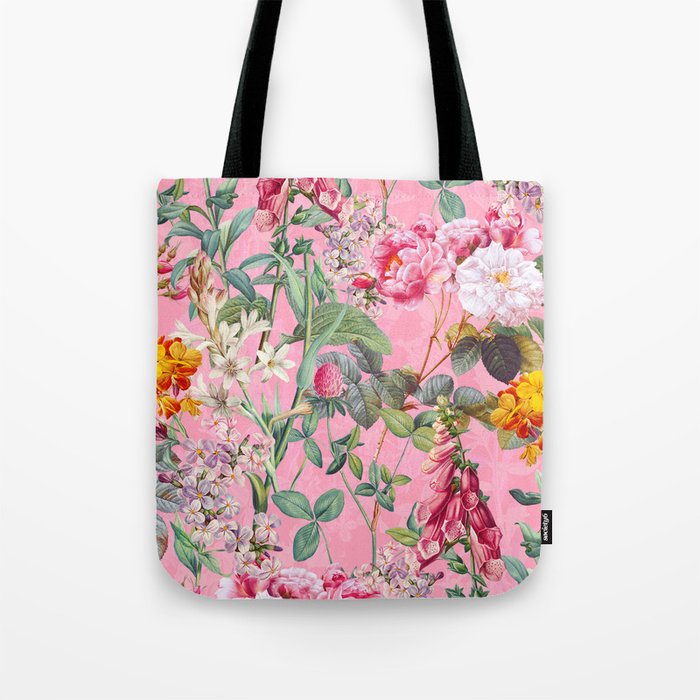 Chintzy Florals IV Tote Bag Gallery Image 1