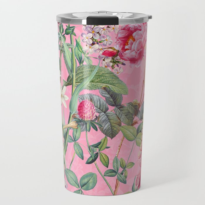 Chintzy Florals IV Travel Mug Gallery Image 1