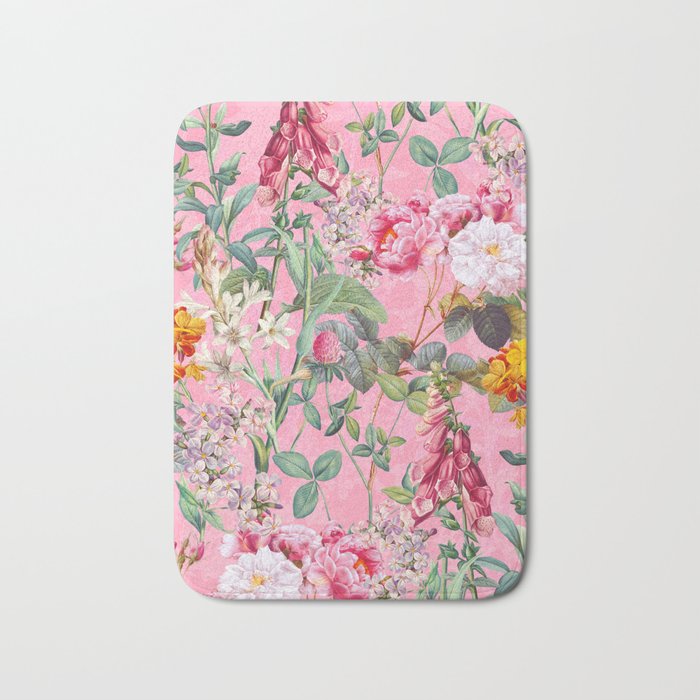 Chintzy Florals IV Bath Mat Gallery Image 1