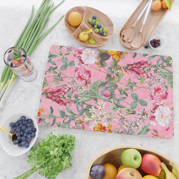 Chintzy Florals IV Cutting Board Gallery Image 2