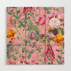 Chintzy Florals IV Wood Wall Art Gallery Image 1