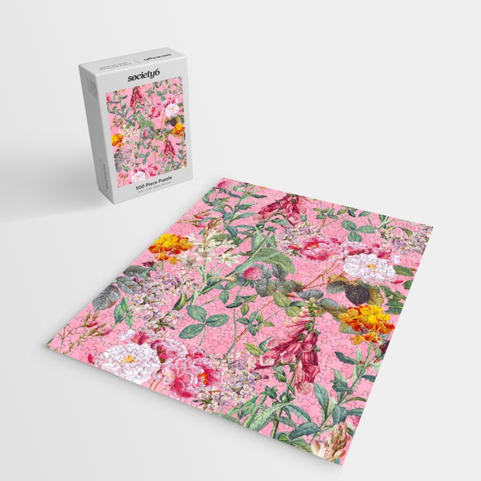 Chintzy Florals IV Jigsaw Puzzle Gallery Image 2