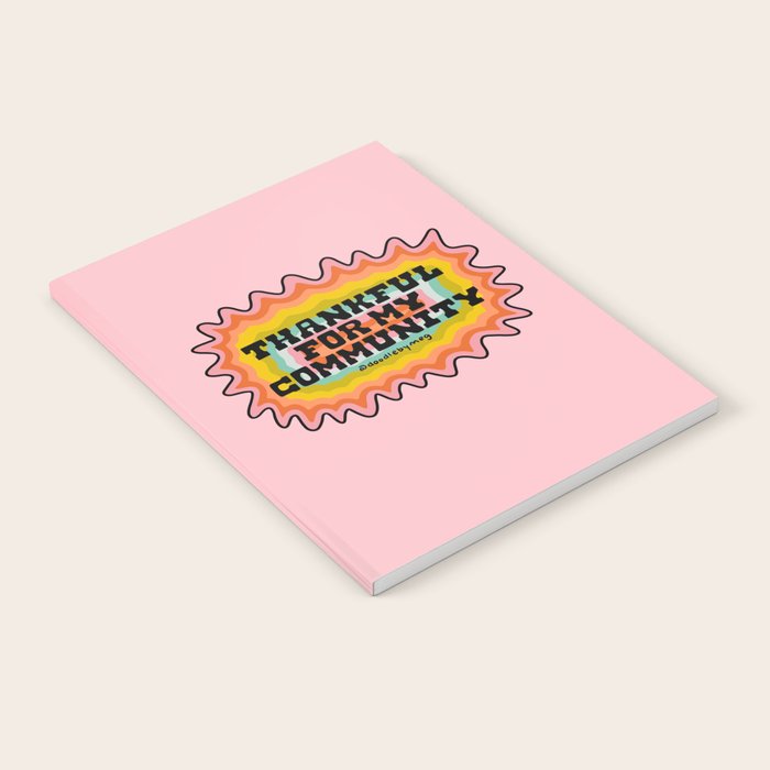 Thankful For My Community Notebook Gallery Image 1