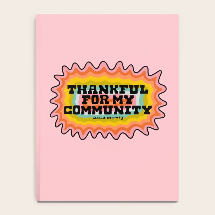Thankful For My Community Notebook Gallery Image 4