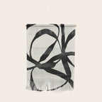 Black Twist 1 - Modern Art Print Wall Hanging Gallery Image 1