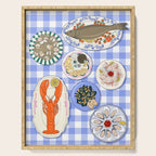 Seafood Feast Tablescape Serving Tray Gallery Image 1