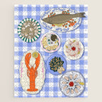 Seafood Feast Tablescape Jigsaw Puzzle Gallery Image 1