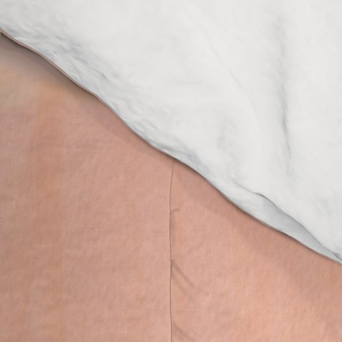 Vote Hand Lettering on Peach Watercolor Background Comforter Gallery Image 4