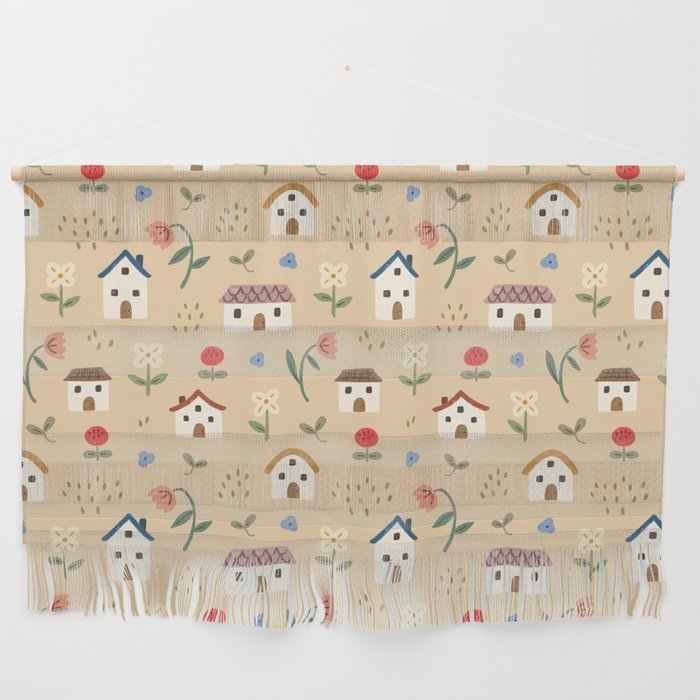 Flower Neighbors Wall Hanging Gallery Image 1