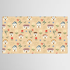 Flower Neighbors Tablecloth Gallery Image 2
